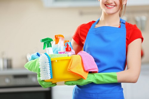 Professional carpet cleaning equipment used in a Hampstead workplace