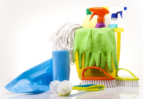 Waste regulations and disposal rules for cleaning services
