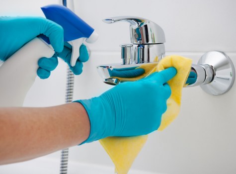 Professional mattress cleaning in a Hampstead bedroom