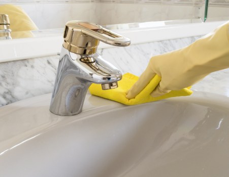 Local cleaners preparing a Hampstead flat for final handover